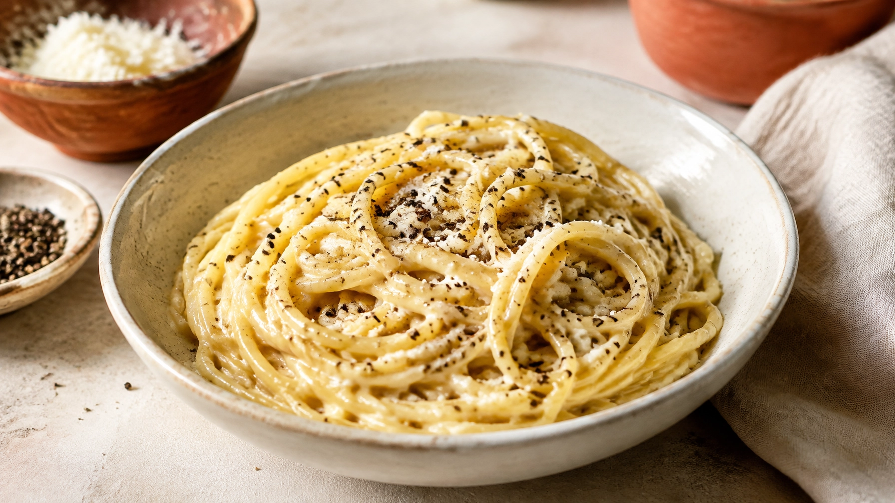 15-Minute Simple Cacio e Pepe: Minimalist & Soulful