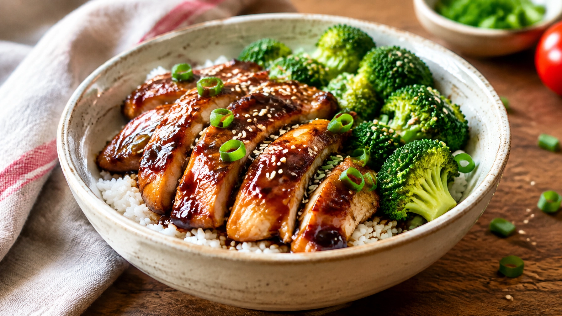 15-Minute Teriyaki Chicken Bowl