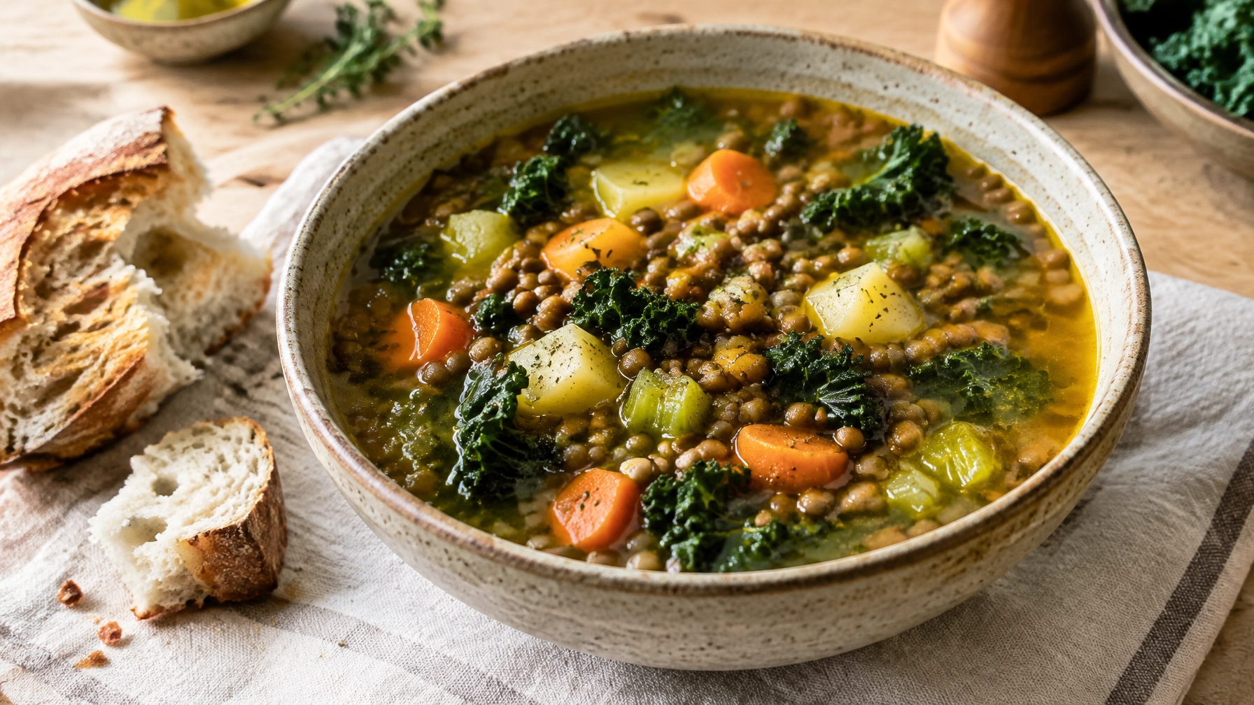 Budget-Friendly Lentil and Vegetable Soup