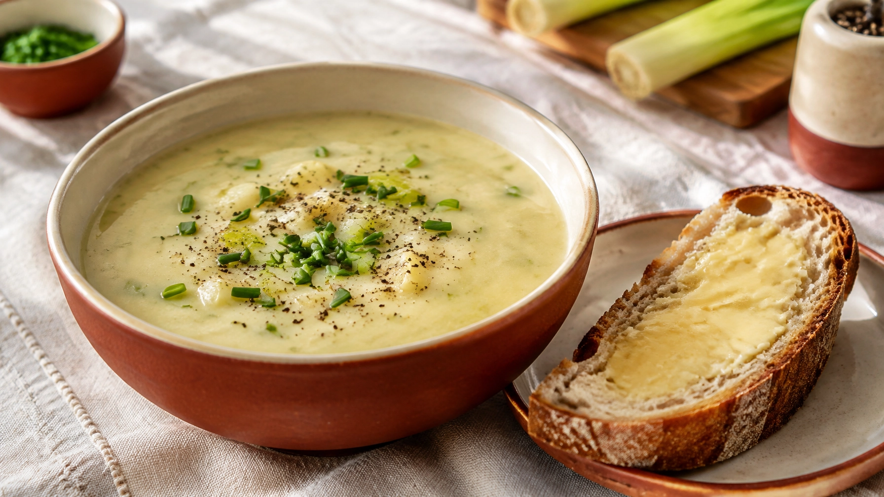 Budget-Friendly Potato and Leek Soup