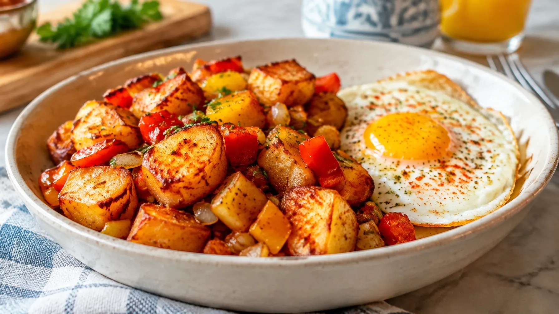 Crispy Air Fryer Breakfast Potatoes (Faster Than the Oven)