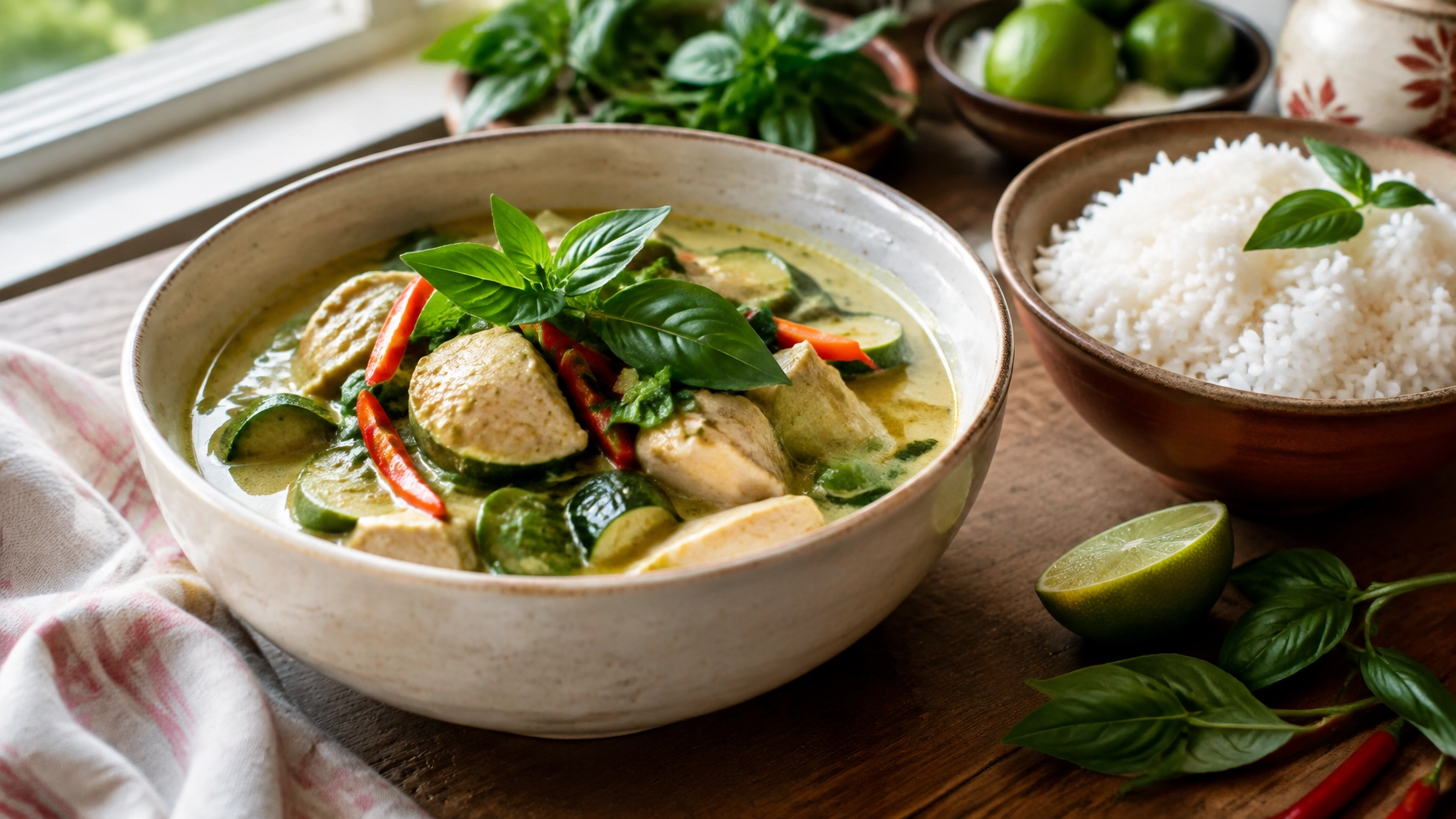 Easy Dinner 15-Minute Thai Green Curry