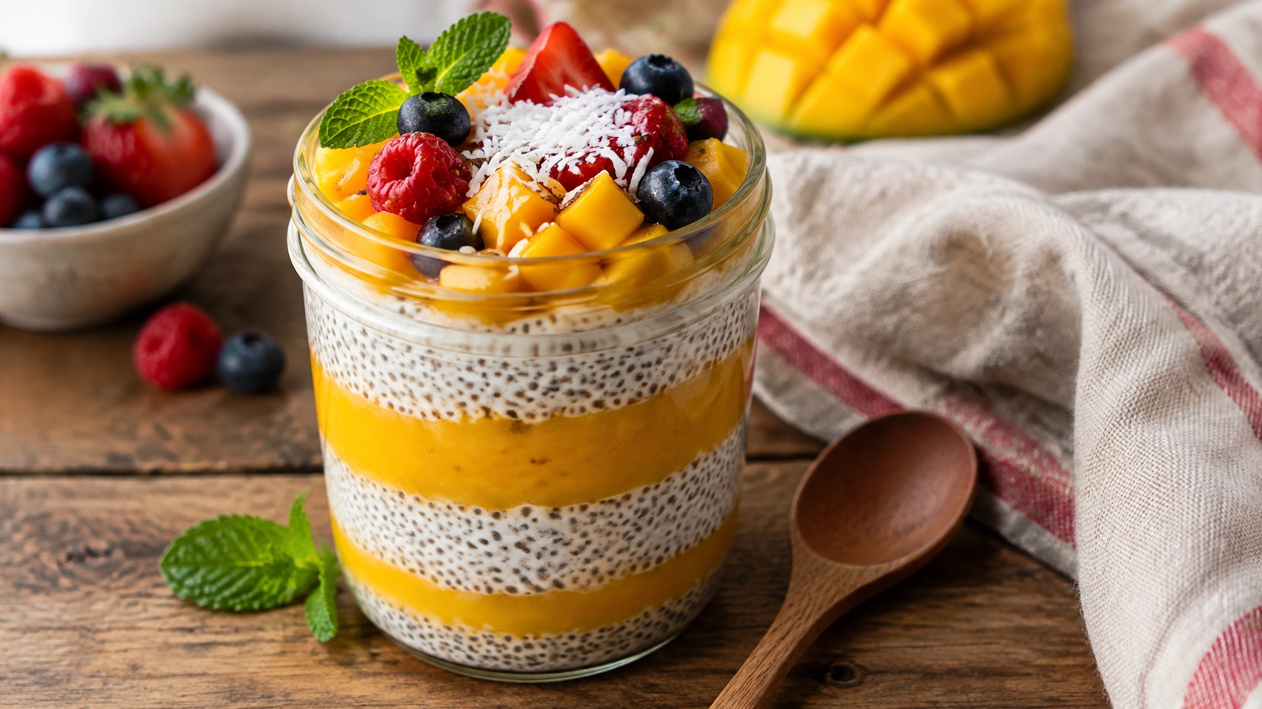Easy Healthy Chia Seed Pudding