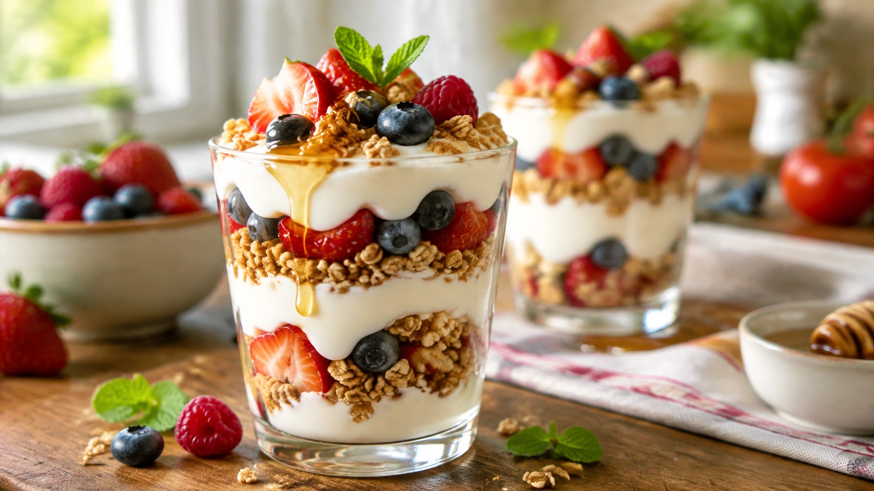 Greek Yogurt Parfait: Breakfast Recipe and Serving Ideas