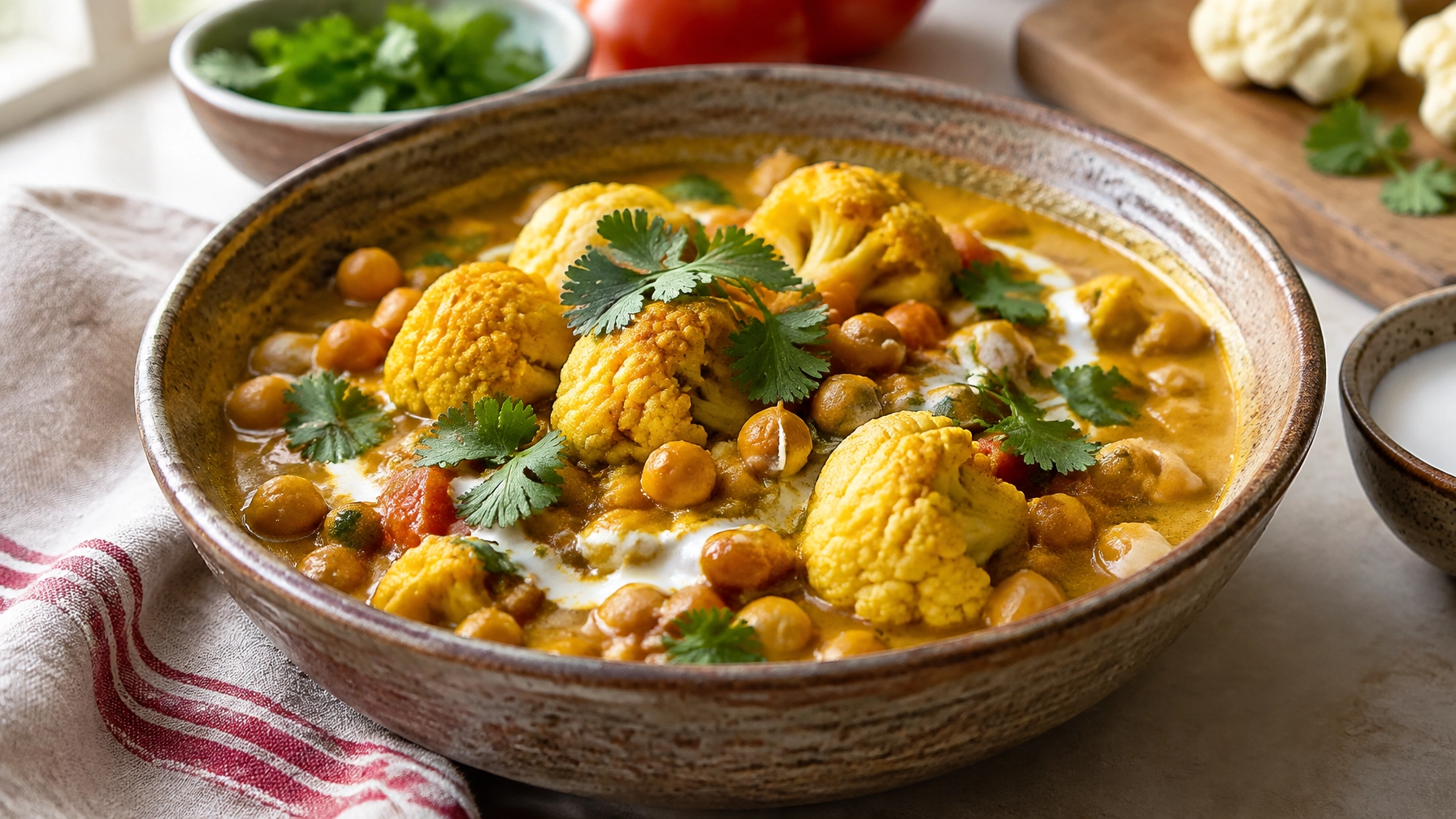 One-Pot Glow: 15-Minute Turmeric Cauliflower Stew