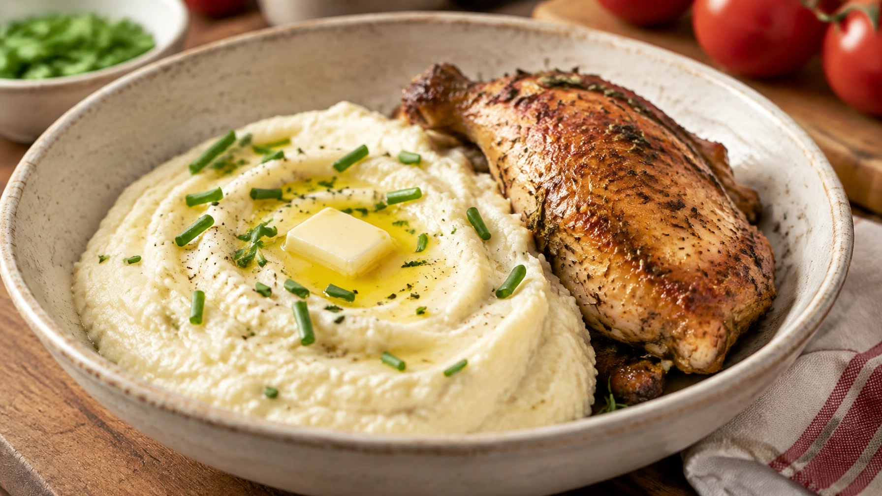 Soulful 15-Minute Keto Cauliflower Mash
