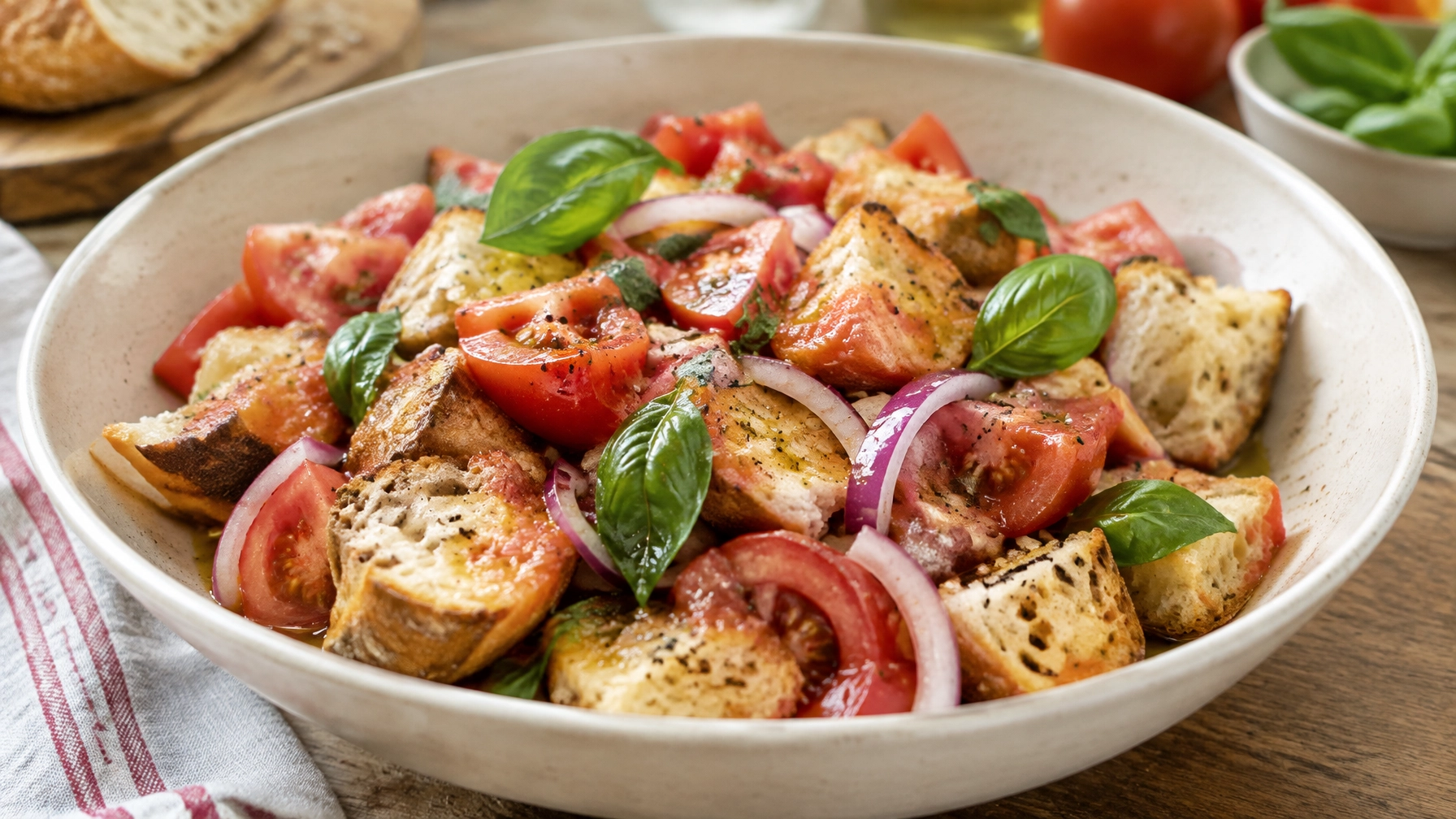 The 10-Minute Classic Italian Panzanella