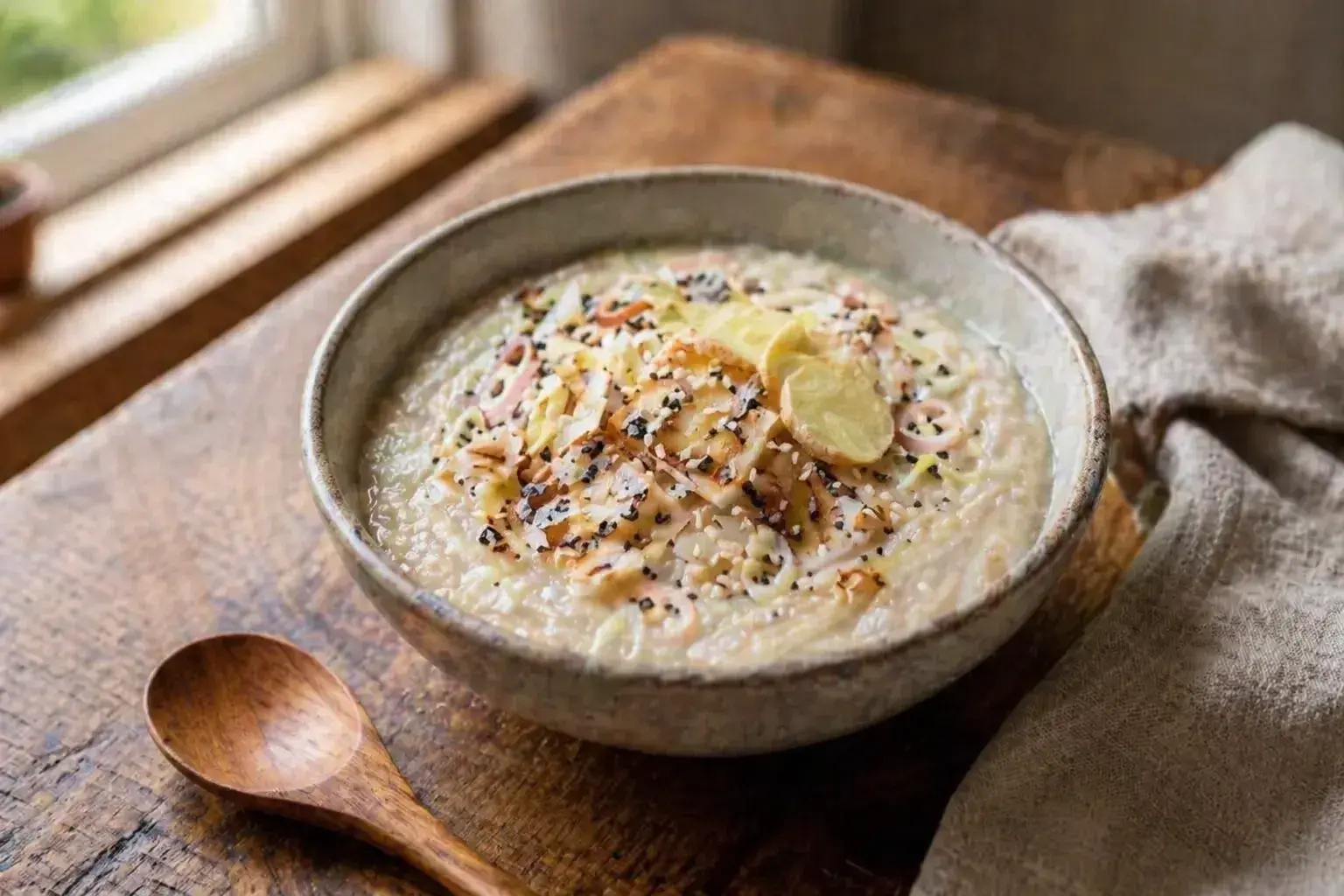 Quick Keto Warm Coconut Porridge