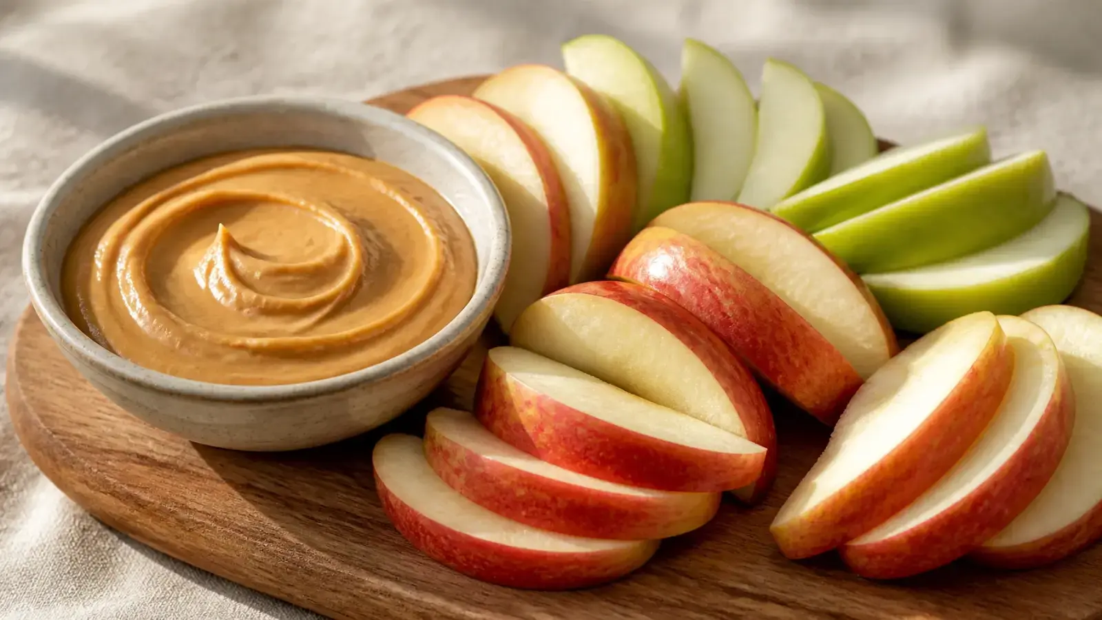 Apple Slices with Nut Butter Dip: A Kid-Friendly Picnic Snack