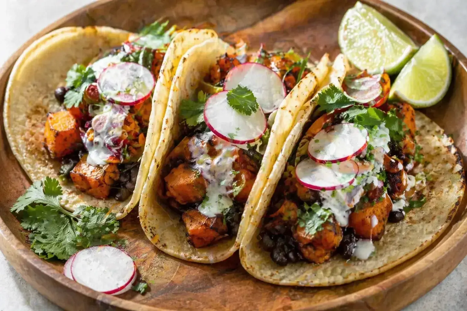 Sweet Potato and Black Bean Tacos
