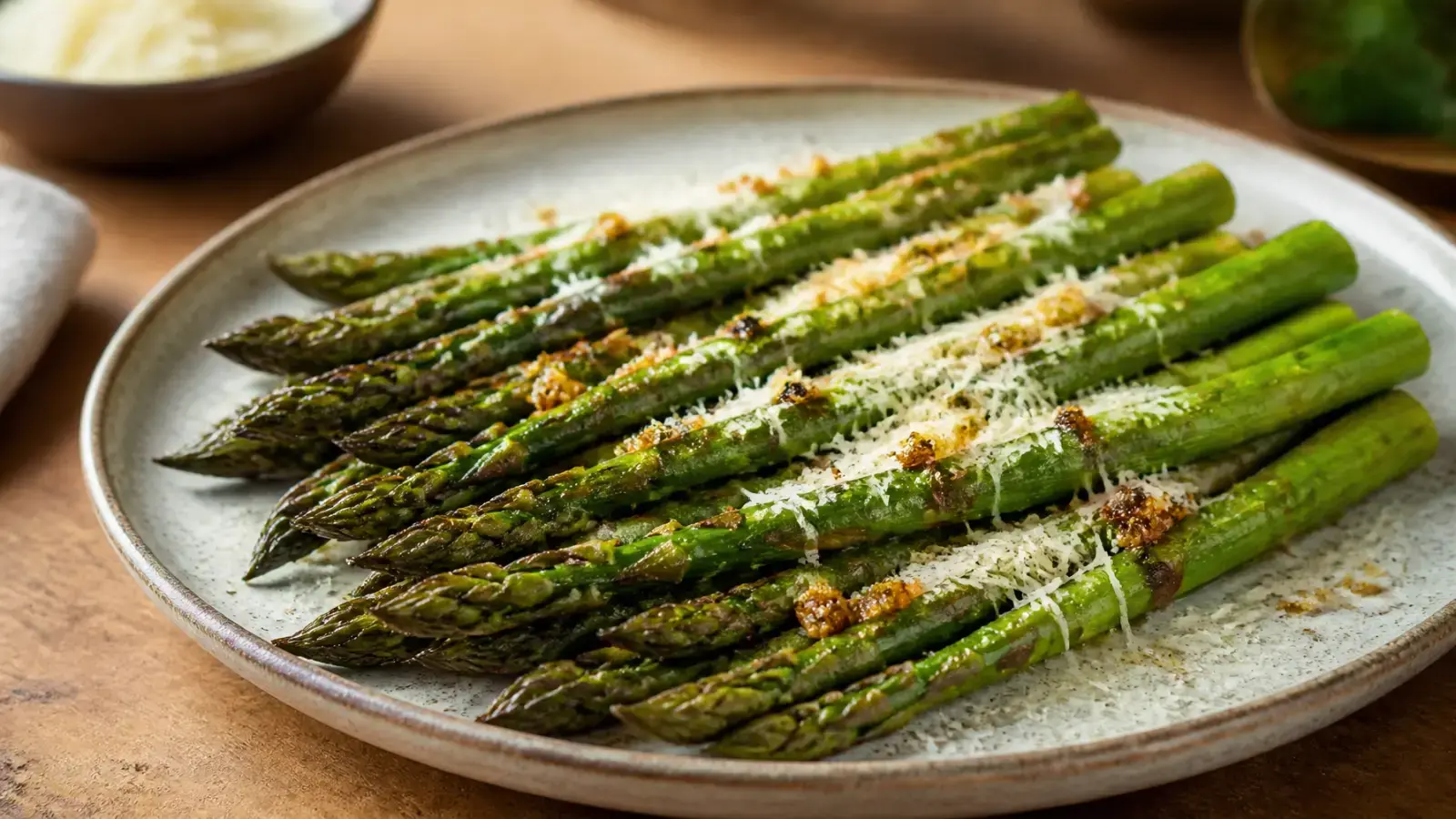 15-Minute Garlic Parmesan Asparagus