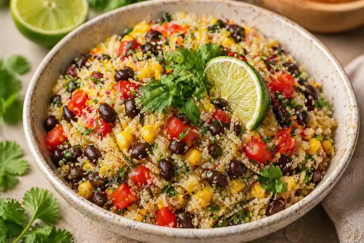 Zesty Lime and Cilantro Quinoa Bowls