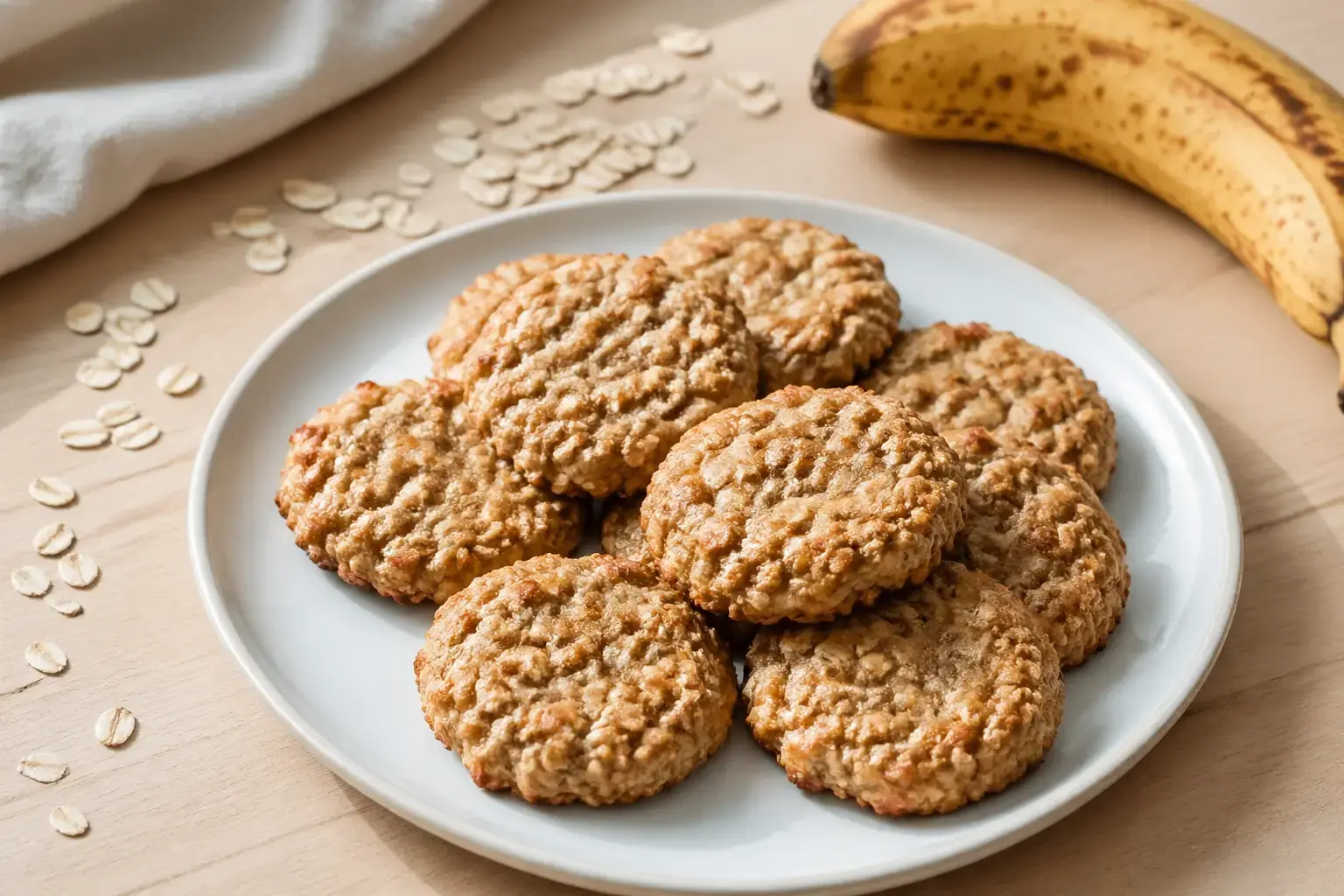Budget-Friendly Banana Oat Cookies