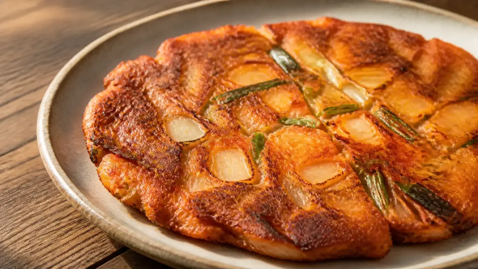 The Biochemistry of Fermentation: Quick Healthy Kimchi Pancake (Jeon)