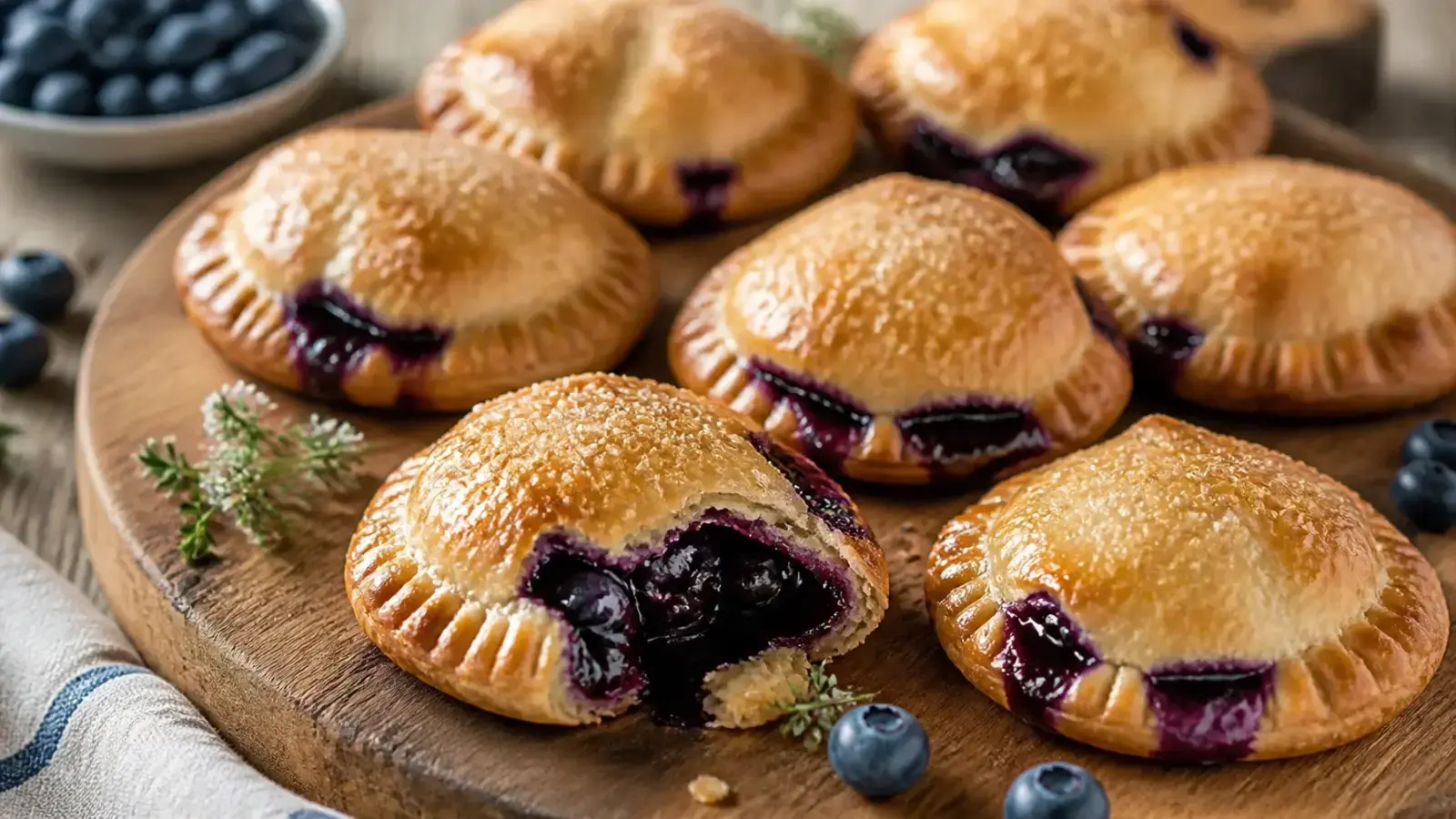 Mini Blueberry Hand Pies