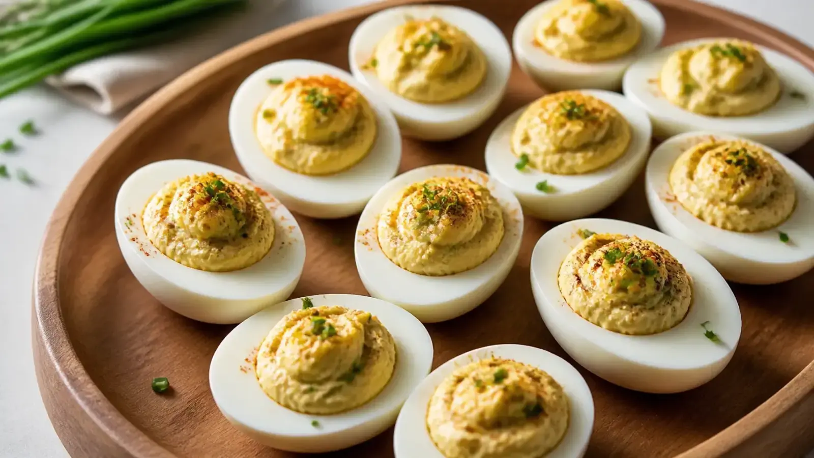 Creamy Deviled Eggs with Chives: Classic Picnic Side Dishes