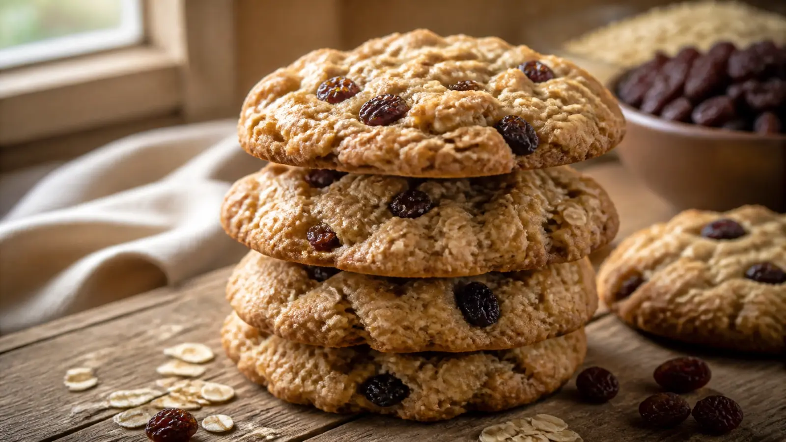 Classic Oatmeal Raisin Cookies: A Picnic Favorite
